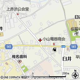 新潟県新潟市南区臼井4344周辺の地図