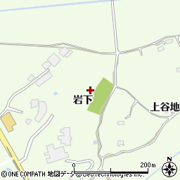 福島県相馬市馬場野岩下周辺の地図