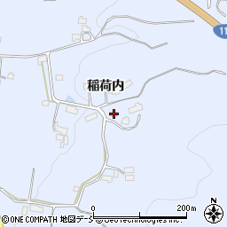 福島県伊達市保原町富沢稲荷内50-1周辺の地図