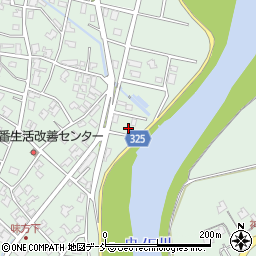 新潟県新潟市南区味方1124-12周辺の地図