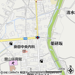 掛田駅周辺の地図