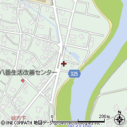 新潟県新潟市南区味方1124-8周辺の地図
