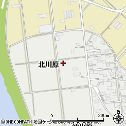 福島県福島市岡部北川原周辺の地図