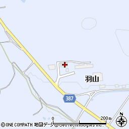 福島県伊達市保原町富沢羽山1周辺の地図