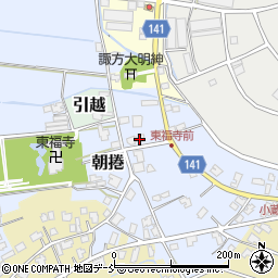 新潟県新潟市南区朝捲528周辺の地図