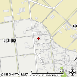 福島県福島市岡部大下周辺の地図
