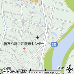 新潟県新潟市南区味方1086周辺の地図