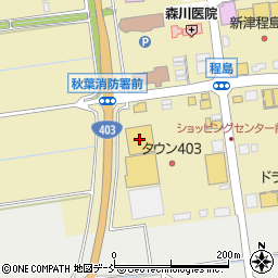 ブックオフ　新津店周辺の地図