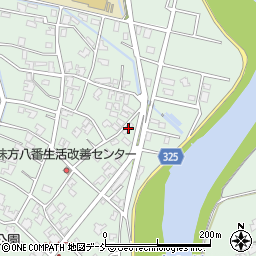 新潟県新潟市南区味方1122-1周辺の地図