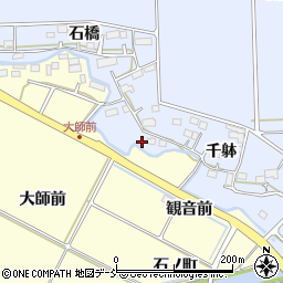 福島県相馬市新田千躰138周辺の地図