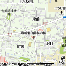 ボーキ佐藤燃料株式会社　福島エリア周辺の地図