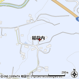 福島県伊達市保原町富沢稲荷内38-1周辺の地図