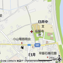 新潟県新潟市南区臼井4376周辺の地図