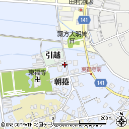 新潟県新潟市南区朝捲955周辺の地図