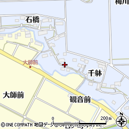 福島県相馬市新田千躰146周辺の地図