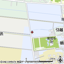 新潟県新潟市南区朝捲747周辺の地図