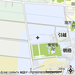 新潟県新潟市南区朝捲971周辺の地図