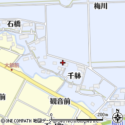 福島県相馬市新田千躰155周辺の地図
