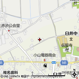 新潟県新潟市南区臼井1483周辺の地図