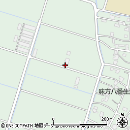 新潟県新潟市南区味方1288-2周辺の地図