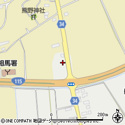 福島県相馬市成田舘腰175周辺の地図