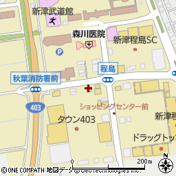 程島公民館周辺の地図