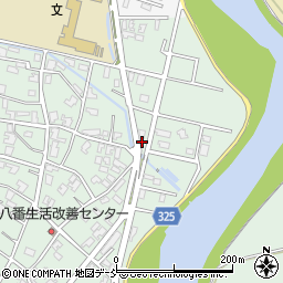 新潟県新潟市南区味方1176-1周辺の地図