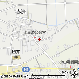 新潟県新潟市南区赤渋3162周辺の地図