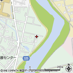 新潟県新潟市南区味方1135-2周辺の地図
