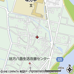 新潟県新潟市南区味方1073-1周辺の地図