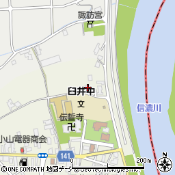 新潟県新潟市南区臼井1462周辺の地図