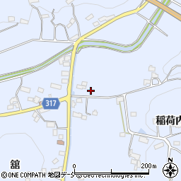 福島県伊達市保原町富沢（霊御前）周辺の地図