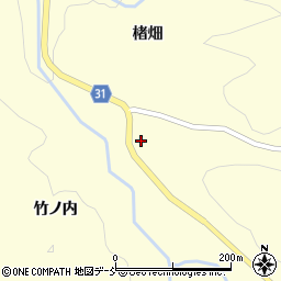福島県伊達市霊山町大石竹ノ内周辺の地図