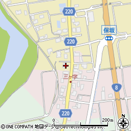 新潟県新潟市南区保坂2周辺の地図