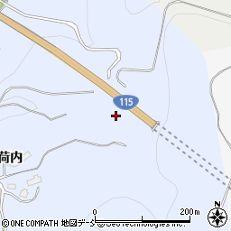 福島県伊達市保原町富沢（梅ケ作）周辺の地図