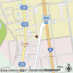 新潟県新潟市南区保坂426周辺の地図