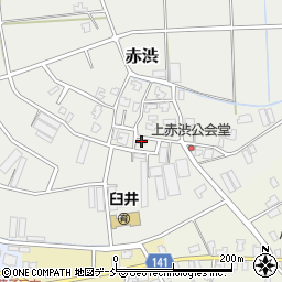 新潟県新潟市南区赤渋3631周辺の地図
