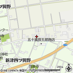 新潟県新潟市秋葉区蕨曽根142周辺の地図