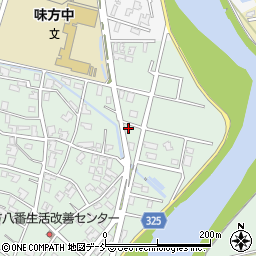 新潟県新潟市南区味方1177-1周辺の地図