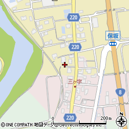 新潟県新潟市南区保坂5周辺の地図