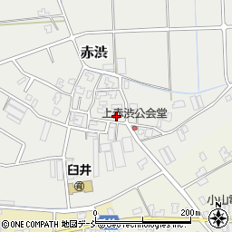 新潟県新潟市南区赤渋3612周辺の地図