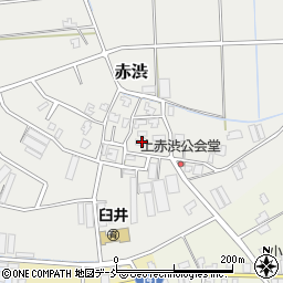 新潟県新潟市南区赤渋3613周辺の地図