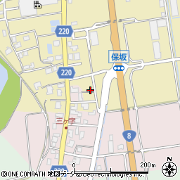 新潟県新潟市南区保坂425周辺の地図