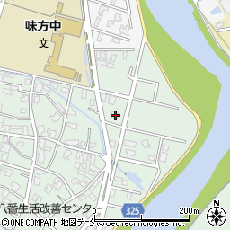 新潟県新潟市南区味方1174-9周辺の地図