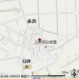 新潟県新潟市南区赤渋3611周辺の地図