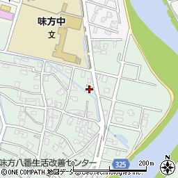 新潟県新潟市南区味方1185-2周辺の地図