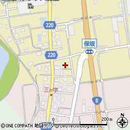 新潟県新潟市南区保坂424周辺の地図