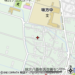 新潟県新潟市南区味方1039-1周辺の地図