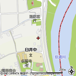 新潟県新潟市南区臼井1466周辺の地図