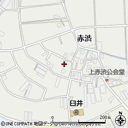 新潟県新潟市南区赤渋3821周辺の地図